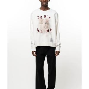 トレーナー スウェット Cat Printed Sweatshirt メンズ