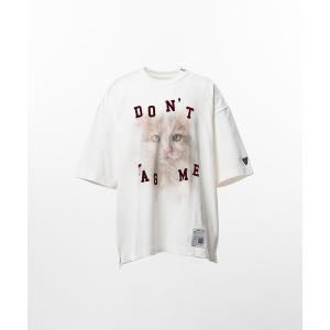 tシャツ Cat Printed T-shirt メンズ