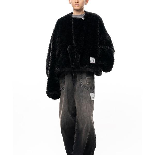 MAISON MIHARA YASUHIRO Maison Mihara Yasuhiro Hem Faux Fur Jacket ジャケット