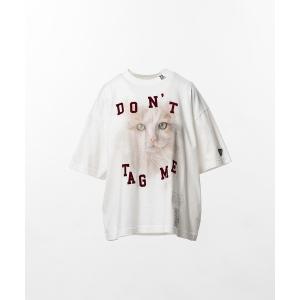 tシャツ Cat Printed T-shirt レディース