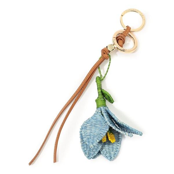 キーホルダー Atelier TOMORROWLAND FLOWER チャーム ブルー チャーム