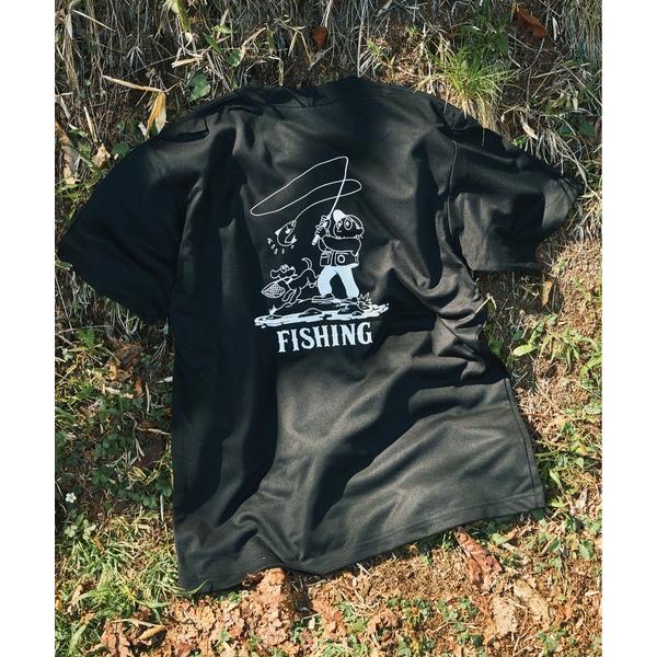 tシャツ BUDDY FISHING T-shirt「BLANK APPAREL」 メンズ レディー...