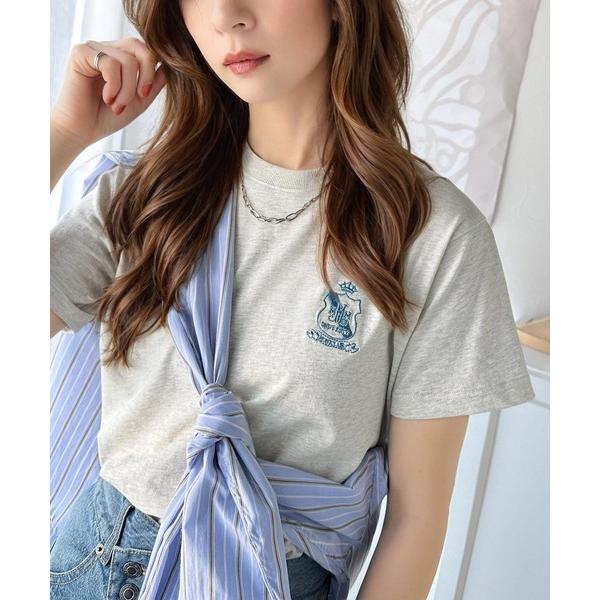 「Java」 半袖Tシャツ MEDIUM オートミール レディース