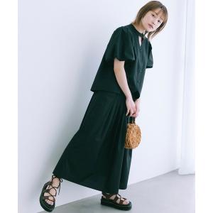 「haco!」 セットアップ LARGE ブラック レディース
