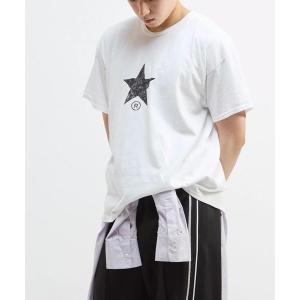 tシャツ 半袖 VINTAGE WASH STAR LOGO TEE レディース メンズ