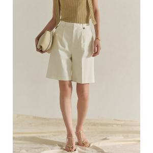 ハーフパンツ パンツ 短パン タックハーフパンツ レディース｜ZOZOTOWN Yahoo!店