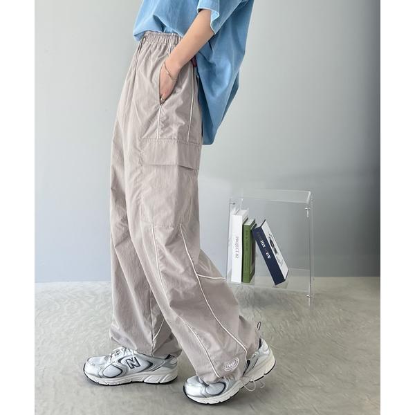 「Java」 カーゴパンツ MEDIUM ライトグレー レディース