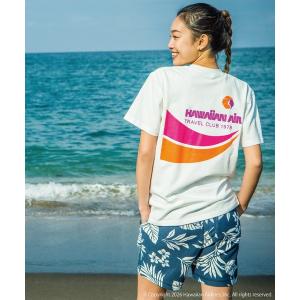 tシャツ ハワイアン航空 ラインパターンTシャツ...の商品画像