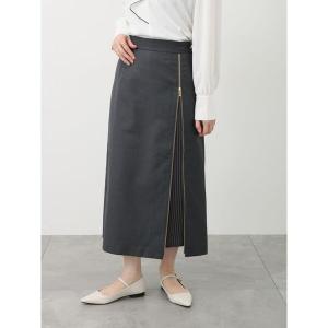 「Te chichi TERRASSE」 ロングスカート F チャコールグレー レディース