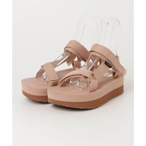 「Teva」 フラットサンダル 23cm ピンク レディース