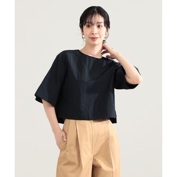 ブラウス シャツ 半袖 エディター東原妙子 × Demi-Luxe BEAMS / ライトウェイト ...