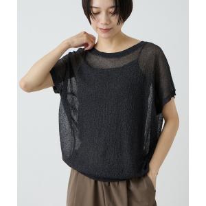 ニット セーター ドロップショルダーTシャツ レディース