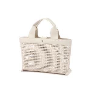 トートバッグ 「cache cache(カシュカシュ)」横長メッシュトート/689402 レディース