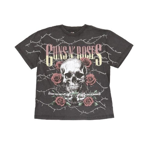 tシャツ 「giant Vintage」GUNS N ROSES SKULL ROSES / ブラッ...
