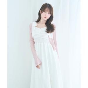 Rose Muse（ロゼミューズ） ワンピース Lace switching jacquard dress