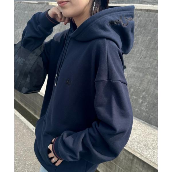 フレッドペリー パーカー 「FRED PERRY/フレッドペリー」 別注 フードロゴ刺繍スウェットパ...