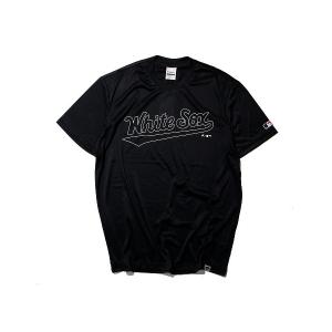 tシャツ ファナティクス「Fanatics」‐ シカゴホワイトソックス 半袖Tシャツ「CHICAGO WHITE SOX MLB OUTLINE LOGO S/S ACTIVE DRY TEE BLACK ML0126SS000…