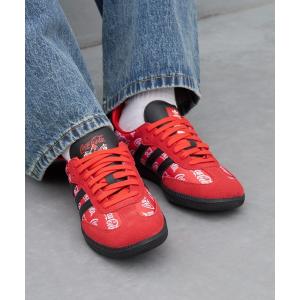 サンバ アディダス　adidas スニーカー adidas/アディダス SAMBA OG COCA COLA サンバ コカ・コーラ ブランドロゴ プリント 総柄 ライン 2026年 夏 夏服 …