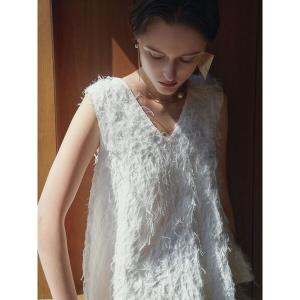 ブラウス シャツ フリンジテントブラウス レディース