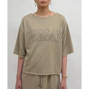 tシャツ 半袖 「セットアップ可」カットプリントプルオーバー レディース