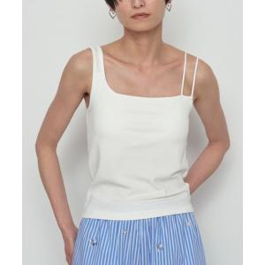 tシャツ 「earthy_/アーシー」アシメタンクトップ レディース