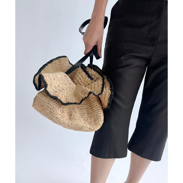 かごバッグ カゴバッグ 「MADE IN MADA/メイドイン マダ」Frill Basket Ba...
