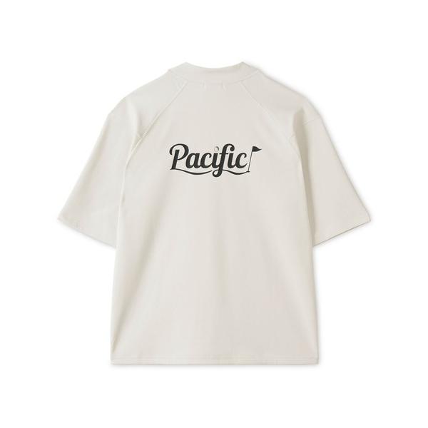 tシャツ MOCK-NECK BIG TEE HALF SLEEVE Pacific LOGO メン...