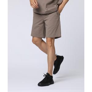パンツ 「GOLF」メッシュ調リラックス ストレッチショートパンツ メンズ