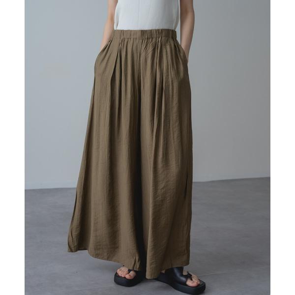 ワイドパンツ パンツ 「refinedworks」リラックス ワイド イージー パンツ！ レディース
