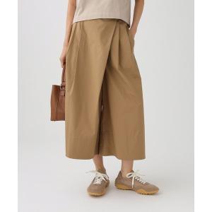 ワイドパンツ パンツ タイプライタ−ガウチョパンツ「セットアップ対応」 レディース