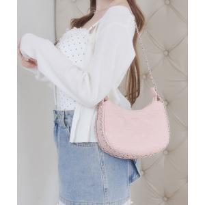 ショルダーバッグ バッグ ハートキルティング チェーン付き ショルダーバッグ / ハンドバッグ レディース
