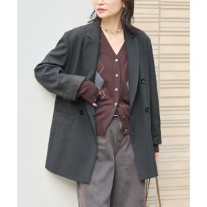 ジャケット テーラードジャケット 「追加」ウールライクストレッチジャケット レディース
