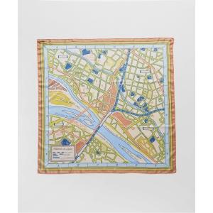 スカーフ バンダナ 「manipuri / マニプリ」FUTAKOTAMAGAWA MAP SCARF レディース