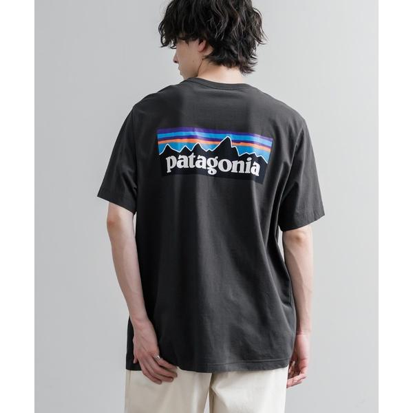 パタゴニア tシャツ Patagonia パタゴニア MS P 6 LOGO T SHIRT オーガ...