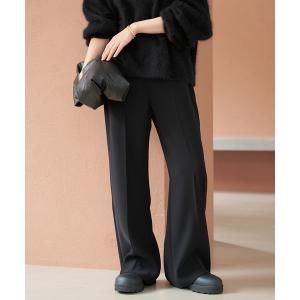 ワイドパンツ スラックス パンツ 「WEB限定追加」washable straight パンツ 7 レディース