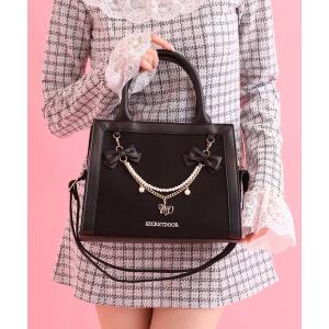 ショルダーバッグ バッグ フロントリボン2WAYバッグ レディース