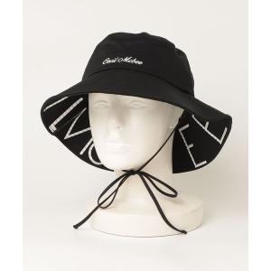 帽子 ハット 紫外線カット レディース LOGO HAT ロゴハット レディース