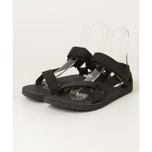 「Teva」 フラットサンダル 25cm ブラック レディース