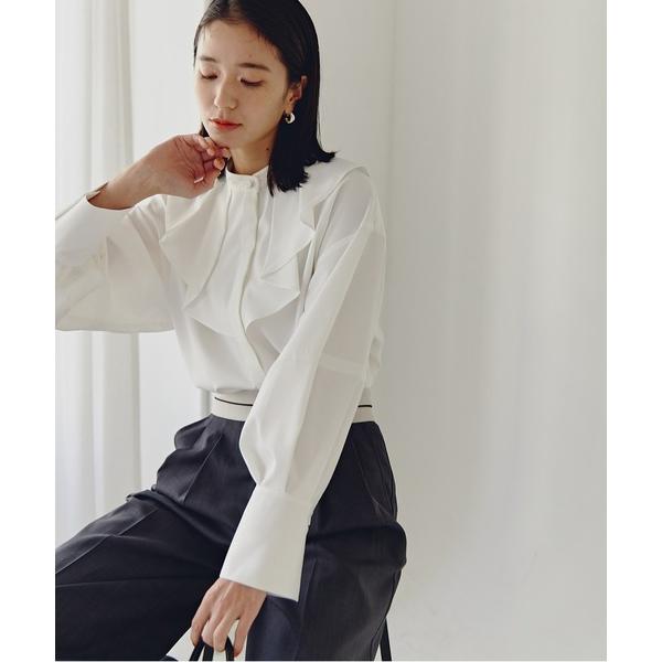 「N.（N. Natural Beauty Basic）」 長袖ブラウス MEDIUM オフホワイト...