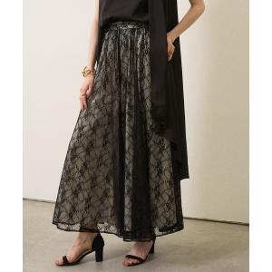 パンツ Pomping Lace W Flare Pants レディース