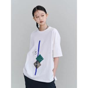 tシャツ 半袖 SQUARE FILM PRINT T SHIRT / スクエアフィルムプリントTシャツ レディース