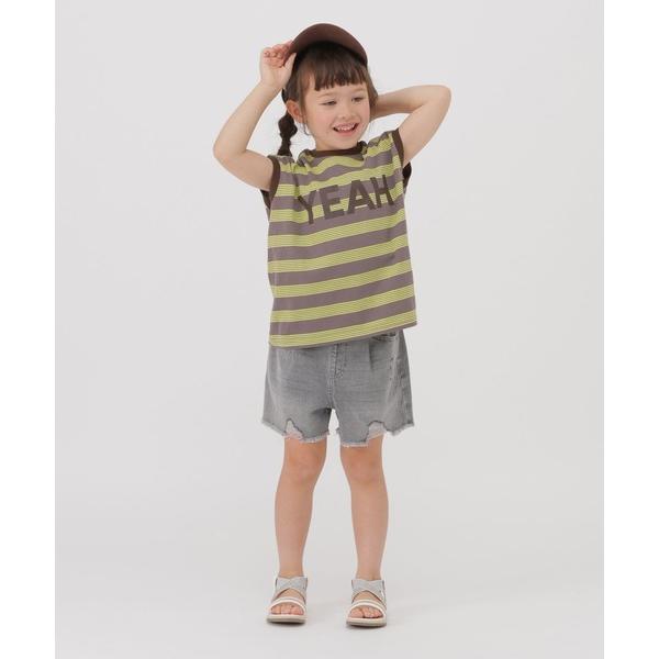 タンクトップ 肌着 ヘビロッTEEボーダーノースリーブ/T/722115 キッズ 子供服 男の子 女...