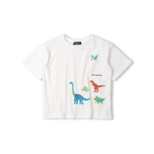 tシャツ 「WEB限定」恐竜ワッペンＴシャツ キッズ 子供服 男の子