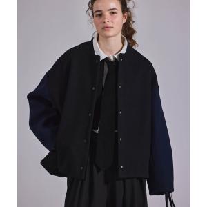 コート アウター 「KELEN / ケレン」ウール混コクーンシルエットスタジャン レディース