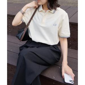 フレッドペリー ポロシャツ ポロ 「FRED PERRY/フレッドペリー」 ツインティップライン ワンポイントロゴ刺繍ポロシャツ M3600