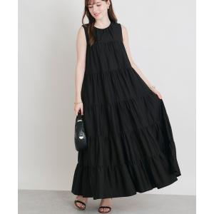 ワンピース ティアードカットソーワンピース