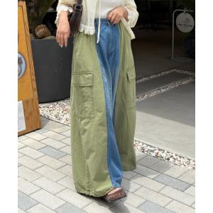 カーゴパンツ パラシュートカスタムカーゴパンツ レディース