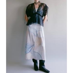 ワンピース Art Print 2piece Dress