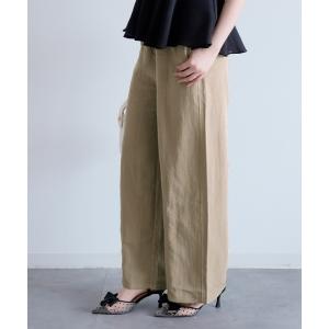 ワイドパンツ パンツ テンセル混ワイドパンツ レディース｜ZOZOTOWN Yahoo!店