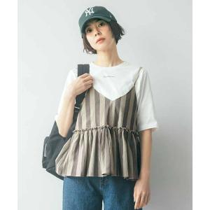 キャミソール ＩＥＤＩＴ　きくちあつこさんコラボ　コットンキャミビスチェ